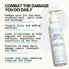 PACIFICA Beauty, Coco Bond Damage Care 4 Fl Oz (Pack of 1),