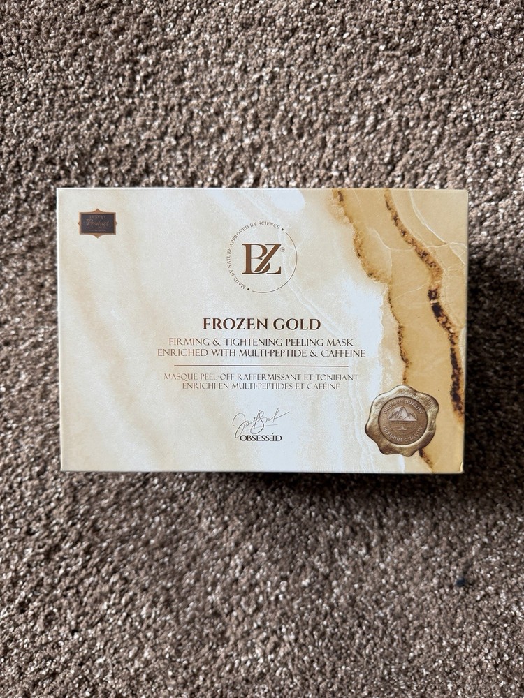 Below Zero Frozen Gold – Firming And Tightening Peeling Mask