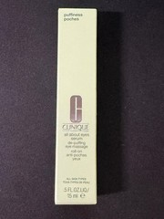 Clinique All About Eyes Serum De-Puffing Eye Massage – .5oz / 15 ml New in Box