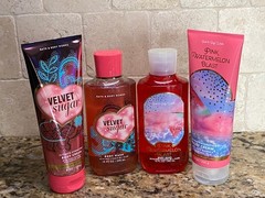 2 pc Sets Bath&Body Works-Velvet Sugar & Pink Watermelon Blast Summer Scents