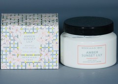 BEEKMAN 1802 AMBER SUNSET LILY Pure Goat Milk Whipped Body Cream 16.0 oz