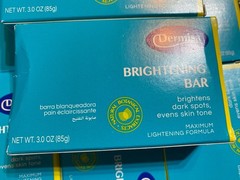 6-Pack Dermisa Brightening Bar Soap W/Kojic Acid 3oz Brightens Maximum Lightenin