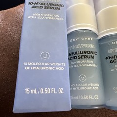 New!! 2 Pack I Dew Care Hydra Vibes 10-Hyalauranic Acid Serum Exp 02/07/27