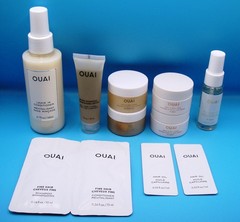 11 OUAI Lot ST. BARTS Hair/Body Mist SCALP/BODY SCRUB +Full LEAVE-IN CONDITIONER