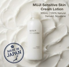 MUJI Toning Moisture Water Lotion for Sensitive Skin 300ml Unscented from Japan