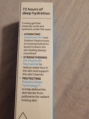 No7 HydraLuminous Hydrating Cooling Eye Gel, Fragrance-Free, 0.5 fl oz