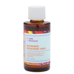Good Molecules Niacinamide Brightening Toner, Travel 1 Fl Oz (Pack of 1)