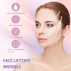 120PCS Invisible Face Lifter Tape Instant Face Lift Tape Double Chin Wrinkles