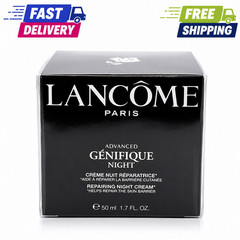 Lancome Advanced Genifique Night Cream 1.7oz/50ml Anti-Aging Face Moisturizer
