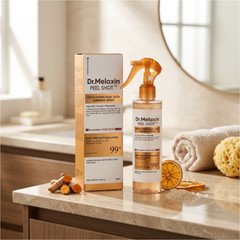 Dr. Melaxin Peel Shot Exfoliant Kojic Acid Turmeric Spray 200ml Free Shipping