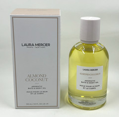 Laura Mercier Almond Coconut Aromatic Bath & Body Oil 3.3 fl oz NIB