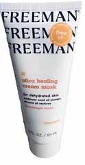 Freeman Sunglower Seed Oil+Almond Oil Ultra Healing Cream Mask. 3 fl oz/89 ml