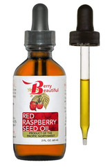 Red Raspberry Seed Oil – 2 fl oz – Unrefined, Virgin, Cold Pressed in the USA