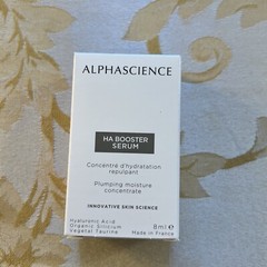 NEW~ALPHASCIENCE HA Booster Serum 8ml Plumping Moisture Concentrate Exp 12/2024