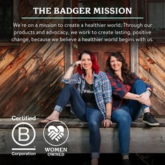 Badger Mineral Daily Sunscreen with Zinc Oxide, SPF 30, Lightweight & Easy to