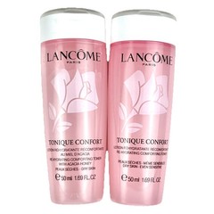 Lancome Tonique Confort Re-Hydrating Toner TRAVEL SIZE 1.69 oz Each – Lot of 2