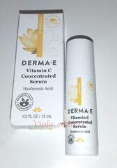 DERMA E Vitamin C Concentrated Antioxidant Serum + Styling Hair Repair Oil