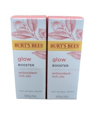 2 Pack Burt&rsquo;s Bees Glow Booster Face Serum with Antioxidant-Rich Oils 0.51 Fl Oz