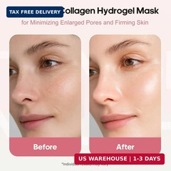 Collagen Face Mask Overnight Hydrogel Deep Mask Glass Skin Intensive Hydrating