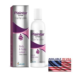 Plaintar Coal Tar Leave on Lotion, Reduces Scaling – [100ml/3.38oz].
