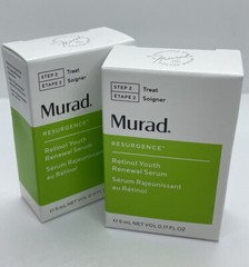 NEW 2X MURAD Resurgence Retinol Youth Renewal Serum 0.17oz Each ✅ AUTHENTIC
