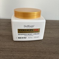 Delfanti Milano Collagen 24K with Hyaluronic acid whipped bodycream moisturizing