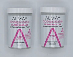 Almay Biodegradable Micellar Eye Makeup Remover Pads, 120CT
