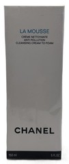 CHANEL La Mousse Cleansing Cream to Foam 5oz 150ml Anti Pollution Face Wash