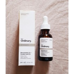 The Ordinar Authentic Resveratrol 3% + Ferulic 3% Antioxidant Serum 1 oz / 30 mL