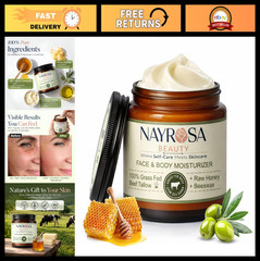 Whipped Beef Tallow Moisturizer for Face & Body – Deep Hydration, Natural Skinca