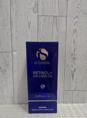 iS Clinical Retinol+ Emulsion 0.3 30g 1oz Anti-Aging Serum New in Box -Exp 05/28