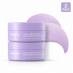 Biodance Caviar PDRN Eye Patch 60 Patches x2 Firming Hydrating K-Beauty
