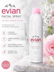Evian Facial Spray 10.1 oz – Hydrating Mineral Water Fl Oz (MISSING TOP)