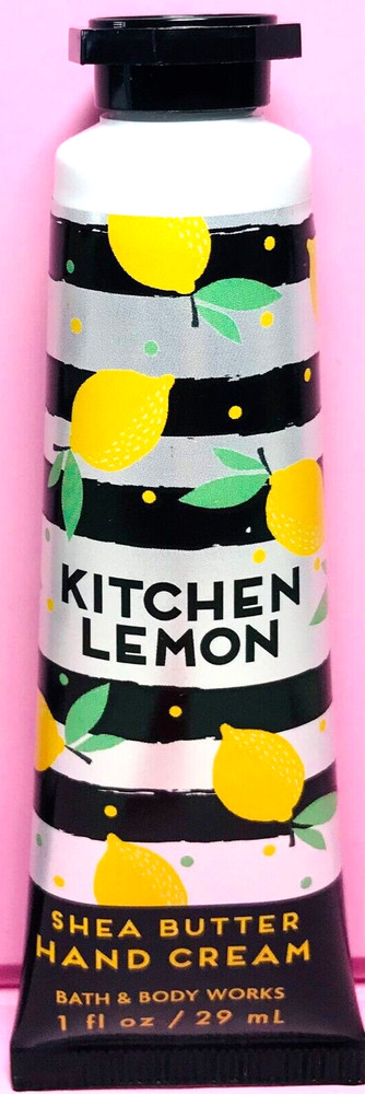 *NEW* KITCHEN LEMON ~ TRAVEL HAND CREAM ~ Bath & Body Works ~ SHIPS FREE!