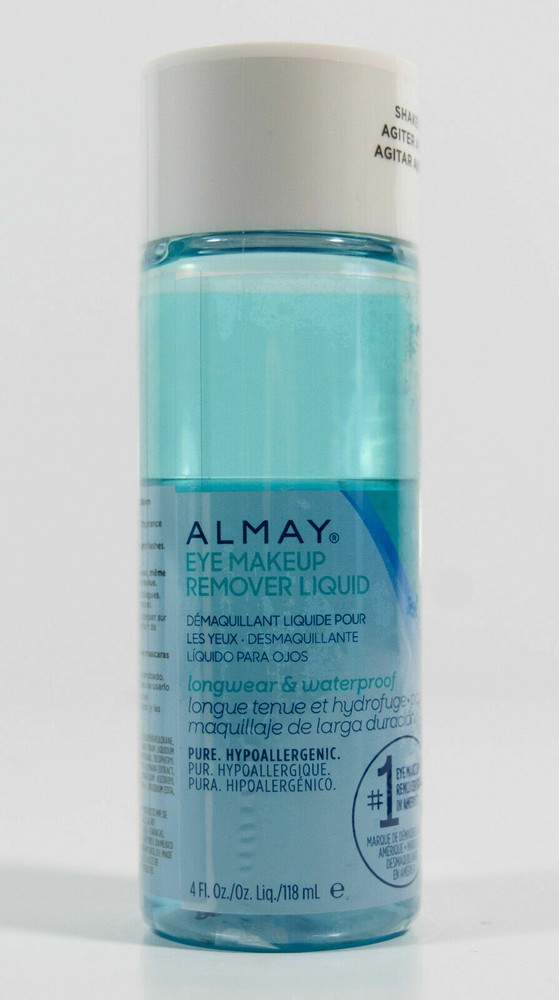 Almay Longwear & Waterproof Gentle Eye Makeup Remover Liquid 4 fl oz