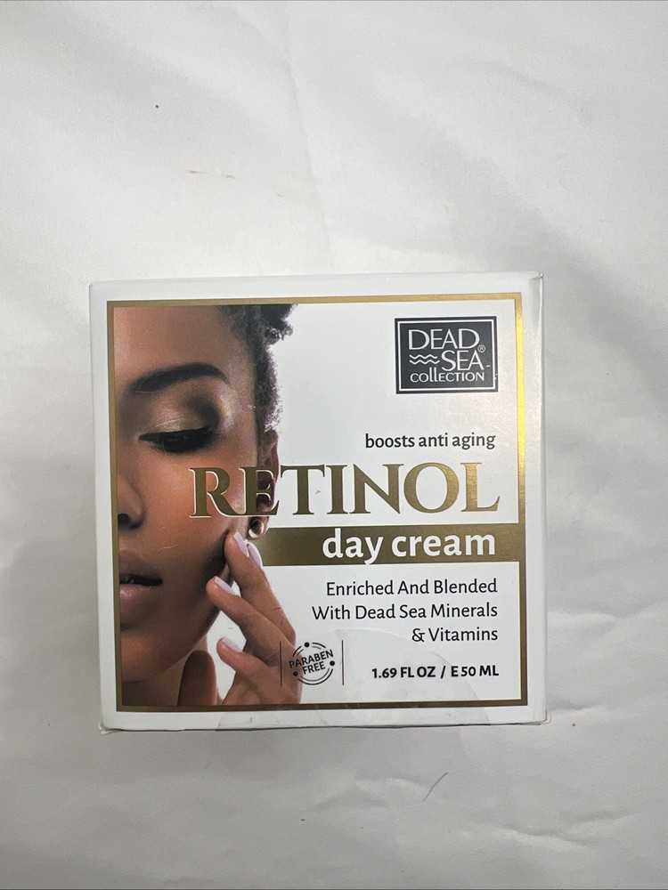 Dead Sea Collection Retinol Day Cream 1.69oz Anti Aging Firming Smooth Skin