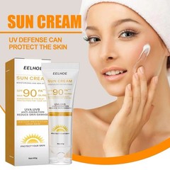 Reduce skin sunburn – White summer refresh moisturizing cream.