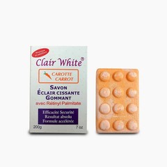 Clair White Carrot Brightening Exfoliating Soap 7 oz