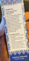 Retinol Serum by LilyAna Naturals for Face 1oz/30g vegan anti-aging high potency
