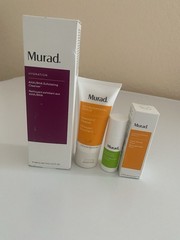 AHA- Cleanser 5.0 oz Murad Vita-c 10ml Serum Youth Cleanser -C 4 Pc Set