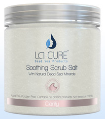 La Cure Dead Sea Soothing Scrub Salt Minerals & Natural Oils Vegan & Paraben