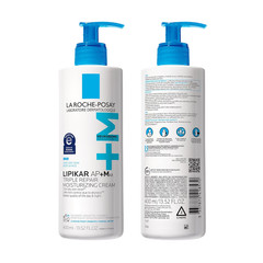Lipikar AP+MAX Triple Repair Moisturizing Body Cream | Face & Body Lotion for Dr