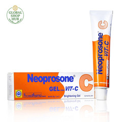 , Vitamin C Gel – 1 Fl Oz / 30 Ml – Brightening Gel Cream for Neck, Face, Body,