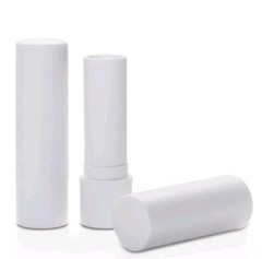 50 Pcs 5ml Empty Premium Round Lip Balm Tubes with Long Caps