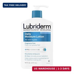 Fragrance Free Daily Moisture Lotion Pro-Ceramide Shea Butter 16oz