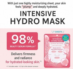 CEZANNE Intensive Hydro Mask Human-Type Ceramide 7 Sheets 3 Packs Japan