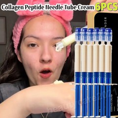 6 Pack Polypeptide Collagen Elastic Essence Cream Anti-Wrinkle Micro-Molecular