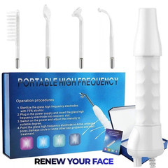 1set Handheld Red Light Facial Beauty Wand Machine Acne Hair Treatment USA Stock