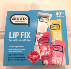 Skinfix Lip Fix Balm Set of 4 Smoochable Lip Repair Balm Set, PERFECT GIFT! GR8