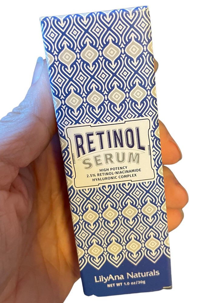Retinol Serum by LilyAna Naturals for Face 1oz/30g vegan anti-aging high potency